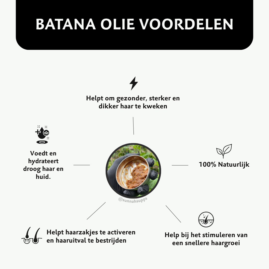 Pure Batana Olie (haargroei booster)