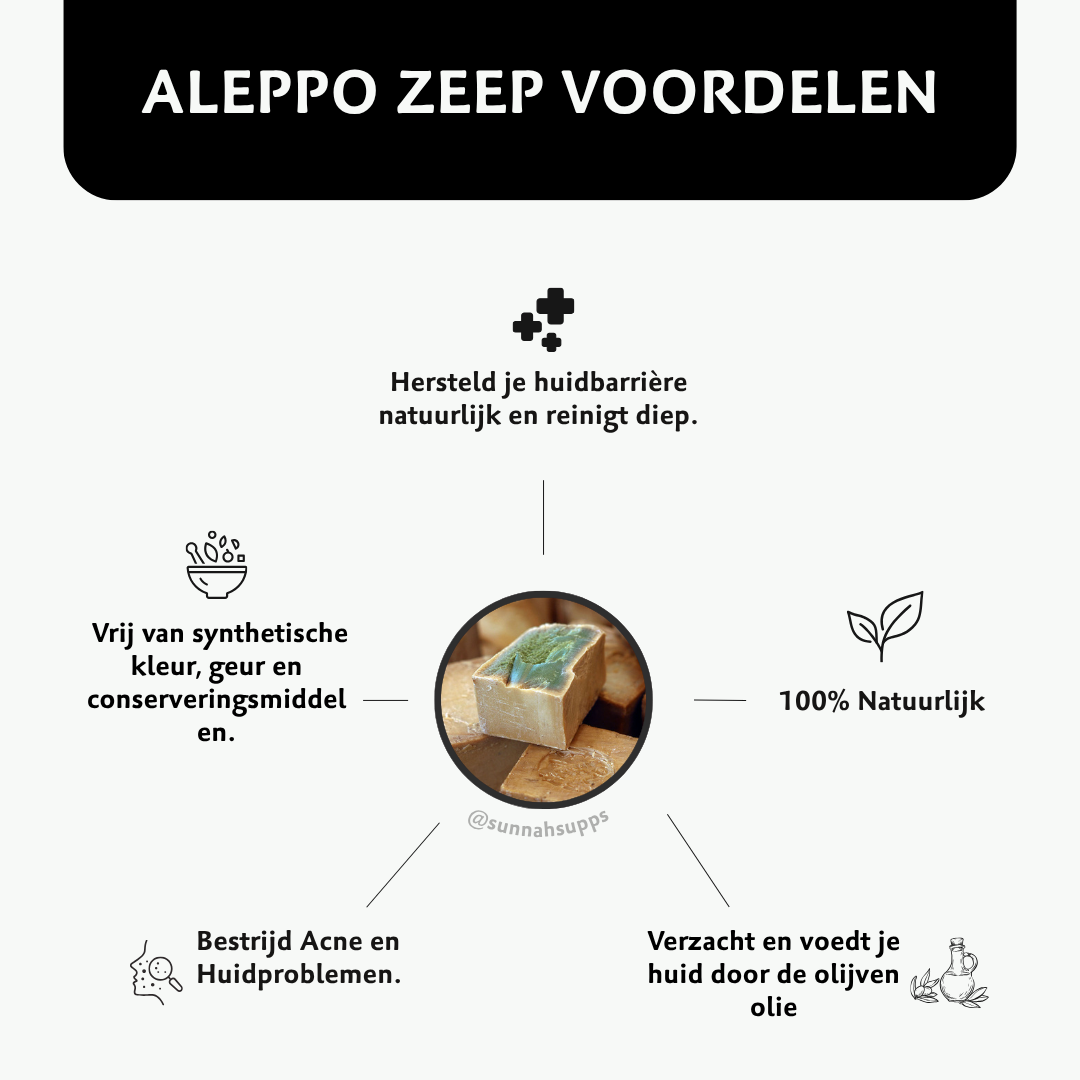 Authentieke Aleppo Zeep