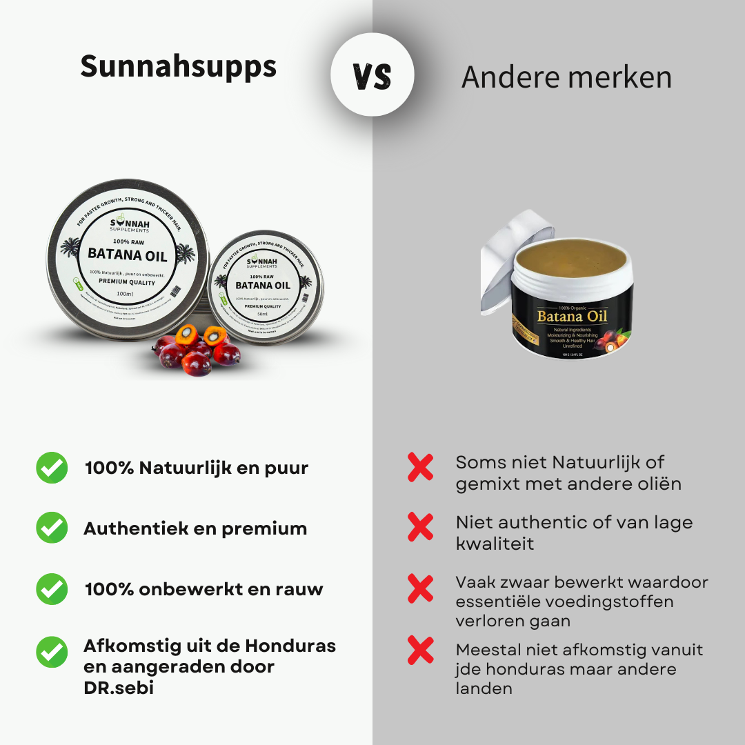 Pure Batana Olie (haargroei booster)