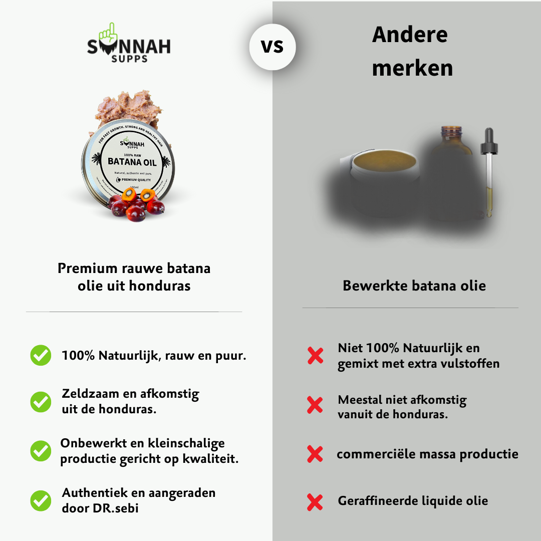 Pure Batana Olie (haargroei booster)