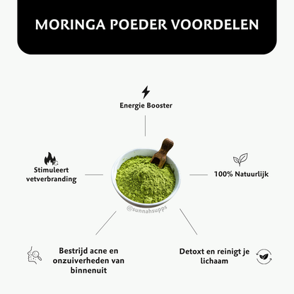 Moringa Poeder (natuurlijke multivitaminen)