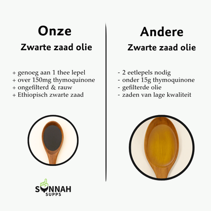 Pure Zwarte Zaad Olie (Sterkste van NL)