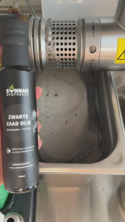 Pure zwarte zaad olie capsules